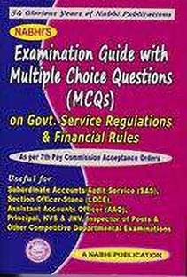 Examination Guide with Multiple Choice Questions (MCQs) on Govt. Service Regulations & Financial Rules