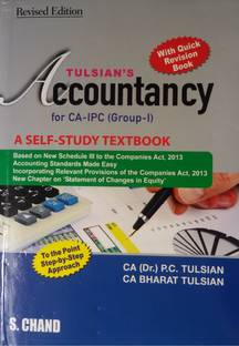 Tulisan's Accountancy for CA-IPCC