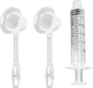 Shopwell Nipple Aspirator Corrector Feeding Sucking for Flat Inverted Retraction Nipple Redress Breastfeeding Aid Breast Nipple Shield