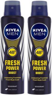 Nivea Men Fresh Power Boost Deodorant Spray  -  For Men