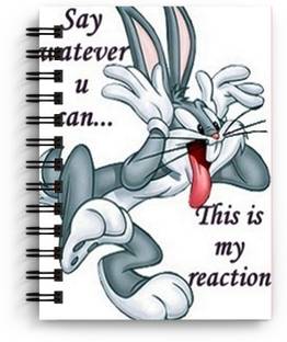 DI-KRAFT Cartoon painting diary A5 Diary Unruled 160 Pages
