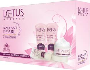 LOTUS HERBALS Radiant Pearl Cellular Lightening Facial Kit