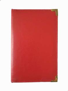 Greeshma Leather Restaurant, Hotel Guest Check Bill Presenter Holder, Bill Folder, Leather(Set of 5)