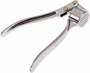 NMS TRADERS Garlic Crusher Presser Squeeze Press Ginger Crusher Stainless Steel Kitchen Tool Straight Peeler
