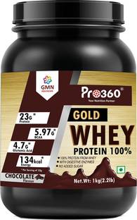 PRO360 Gold Whey Protein 100% - Chocolate Flavor 1KG Whey Protein