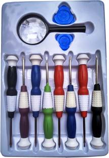 GADGET DEALS 11 in 1 Mobile Repair Kit with magnifier Precision Screwdriver Set