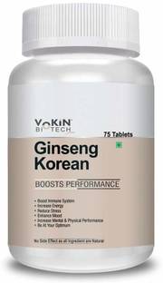 Vokin Biotech Ginseng Red Korean 1000mg for Energy