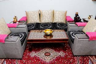 Advika Handicraft Anitque Mor Bakhra Design Sheesham (Rosewood) Solid Wood Table Solid Wood Coffee Table