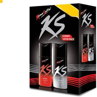 Kamasutra Spark and Rush Combo Pack Deodorant Spray  -  For Men