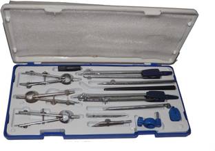 Antiquity ENGINEERING GEOMETRY BOX 13 PART STEEL Geometry Box