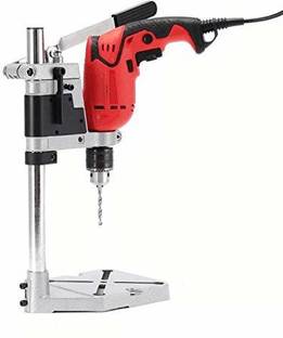XDLB Heavy Weighted Cast Iron Base - Bench- Adjustable Collet upto 43mm - Drilling Depth upto 60mm. Hand drill Machine Stand Height 400mm XDLB1_2 Angle Drill