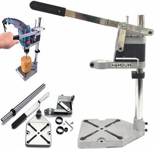 XDLB SUPERIOR Drill Machine Stand Height 400mm - Heavy Weighted Cast Iron Base - Bench Press Jig for e...