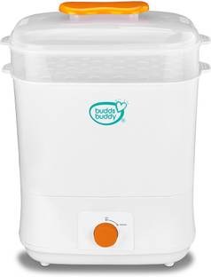 Buddsbuddy 3 in 1 Baby Bottle Electric Steam Sterilizer - 10 Slots