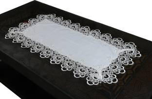 DECOLOGY White 88 cm Table Runner