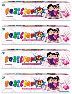 Pediflor Kidz Bubble Gum Flavor Toothpaste