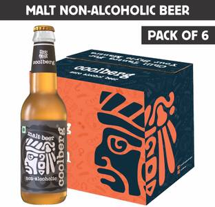 coolberg Malt Non Alcoholic Beer - 330ml (Pack of 6) Glass Bottle