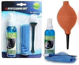 IKIS 4 in 1 Screen Cleaning Kit for Laptops,Mobiles,LCD,LED,Computers,and TV for Computers (4 in 1 Screen Cleaning Kit) for Computers, Laptops, Mobiles