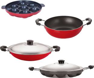 NIRLON KD12_AP7_AP12_AC________ Non-Stick Coated Cookware Set