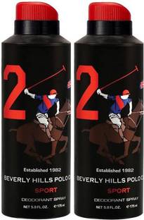 BEVERLY HILLS POLO CLUB Two No. 2 Deodorant Spray  -  For Men