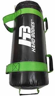 HB Hard Bodies Strength/Sandbag for Fitness - Ideal for Lunges, Crossfit, Cross-Training Black, Green Bulgarian Bag/Power Bag/Sand Bag