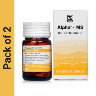 Dr.Willmar Schwabe India Alpha - Ms Motion Sickness Tablets