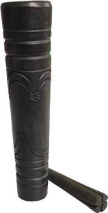 SEPARATE WAY Terracotta smoking chillum pipe black Black Terracotta Surahi