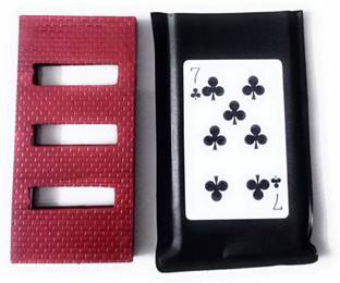 A SARKAR MAGIC WORLD MAGIC CARD FRAME / CARD VANISHING FRAME MAGIC 1 Magic Tricks