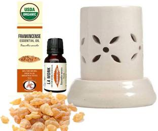 LA MONK Room DIFFUSER & FRANKINCENSE OIL COMBO KIT Humidifier