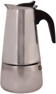 3d Creations Stainless Steel Espresso Maker (Steel, 4 Cups) 4 Cups Coffee Maker