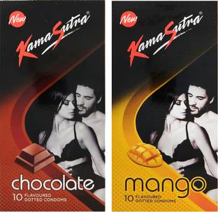 Kamasutra Chocolate and Mango Condom
