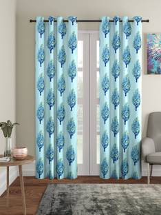 Flipkart SmartBuy 210 cm (7 ft) Polyester Semi Transparent Door Curtain (Pack Of 2)