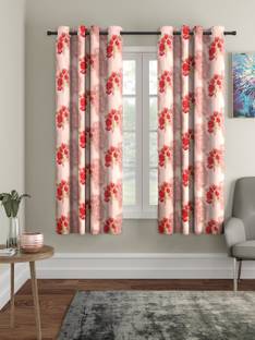 Flipkart SmartBuy 150 cm (5 ft) Polyester Window Curtain (Pack Of 2)