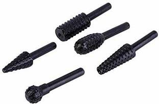 Rangwell 5Pcs_Steel_Burr_Drill