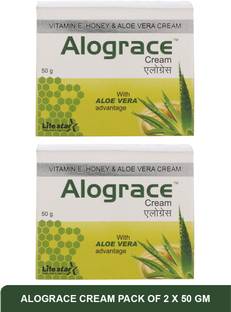 आलोगरके सबसे अच्छा एलो वेरा क्रीम (2 का पैक) 50 g