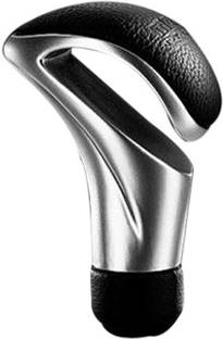 ACCESSOREEZ Stainless Steel, Leather Gear Knob