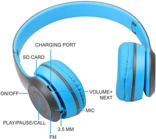 Wanzhow Durable & Lightweight Sports Headphone with Mic Bluetooth