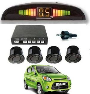 After cars Premium Car Reverse Parking Sensor 111 White LED Display Car 4 Parking Sensor Reverse Backup Radar Sound Alarm System Kit uiversal White LED Display Car 4 Parking Sensor Reverse Backup Radar Sound Alarm System Universal Parking Sensor (Electromagnetic Systems) Parking Sensor