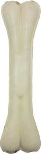 BRANDON 8 Inch 1 pcs White Pressed Chew Bone For Dogs Promotes Healthy Teeth & Gums Dog Chew