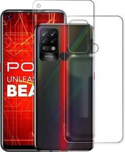 PR SMART Front and Back Tempered Glass for Tecno Pova