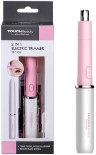 touchbeauty Essentials New TB-1458 2 In 1 Electric Trimmer 180 min  Runtime 2 Length Settings