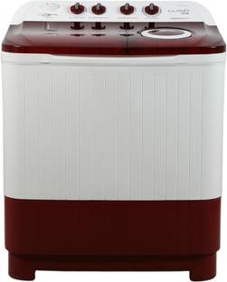 Lloyd by Havells 7.5 kg Semi Automatic Top Load Washing Machine Red, White
