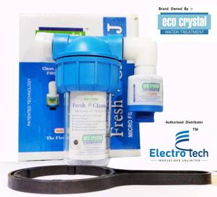 इको क्रिस्टल FRESH N CLEAN J - INDIA'S NO 1 WATER SOFTENER- BEST FOR IFB & BRANDED WASHING MACHINE -BY ELECTRO TECH सॉलिड फिल्टर कार्ट्रिज