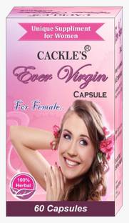 Cackle's Ever Virgin Capsule for Females, Pack of 2 x 60 = 120 Capsules