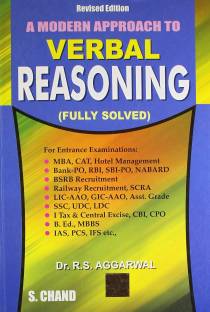 A Modern Approach to Verbal Reasoning  - Includes Latest Questions and their Solutions