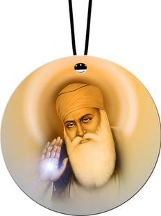 GiftzLane Guru Nanak Dev Ji Car Hanging Ornament
