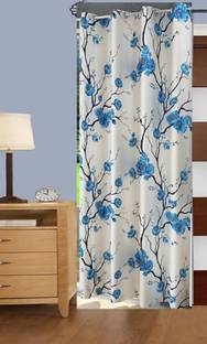 Achintya 214 cm (7 ft) Polyester Semi Transparent Door Curtain Single Curtain