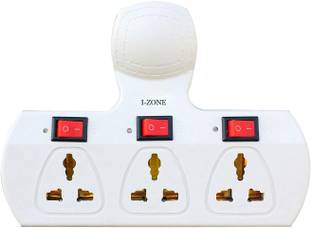 izone 3+3 extension Board Three Pin Plug