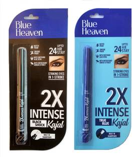 BLUE HEAVEN 2X Intense Kajal Black & Blue