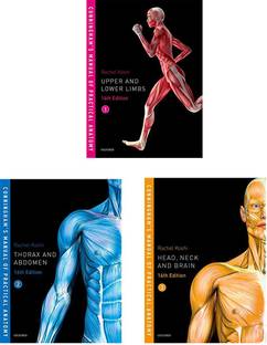 Cunningham's Manual Of Practical Anatomy (VOL 1 Upper And Lower Limbs + VOL 2 Thorax And Abdomen + Vol. 3 Head, Neck And Brain