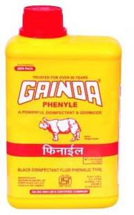 GAINDA Black Phenyle Plain 1000 ML ISI Marked Number 1 Quality Black Phenyl Regular Liquid Toilet Cleaner